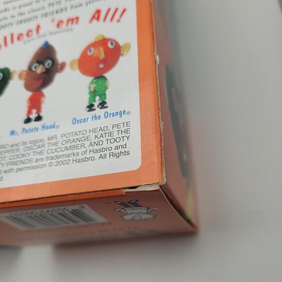 Funko Wacky Wobbler 2002 Mr Potato Head Pals Oscar the Orange Pete Pepper Set - Picture 4 of 11